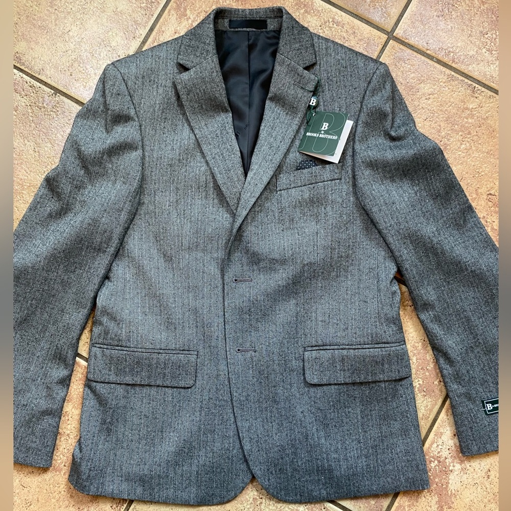 Boy's Gray Blazer